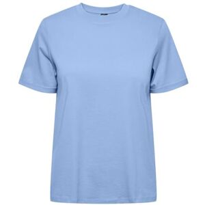 PIECES Damer Pcria Ss Fold Up Solid Tee Noos Bc T-shirt, hydrangea, S PIECES Damer Pcria Ss Fold Up Solid Tee Noos Bc T-shirt, hydrangea, S