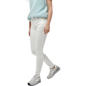 DESIRES Lola medelmidja färgade jeans för kvinnor, Vitt, 25W normal DESIRES Lola medelmidja färgade jeans för kvinnor, Vitt, 25W normal