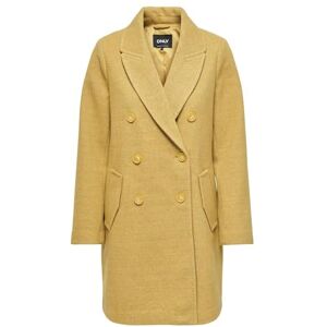 ONLY Dam Onlirma Life Coat OTW, gul, S, gUL, S ONLY Dam Onlirma Life Coat OTW, gul, S, gUL, S