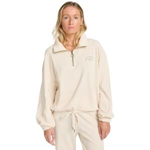 BILLABONG Coffee Time kortärmad stickad topp vit XL BILLABONG Coffee Time kortärmad stickad topp vit XL