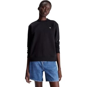 Calvin jeans dam Ck Embro emblem rund hals sweatshirts, Ck svart, XXS Calvin jeans dam Ck Embro emblem rund hals sweatshirts, Ck svart, XXS