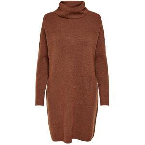 ONLY dam Tröja Onljana L/S Cowlnck Dress Wool Knt Noos, Ginger Bread/Detail:w. Melange, XS ONLY dam Tröja Onljana L/S Cowlnck Dress Wool Knt Noos, Ginger Bread/Detail:w. Melange, XS