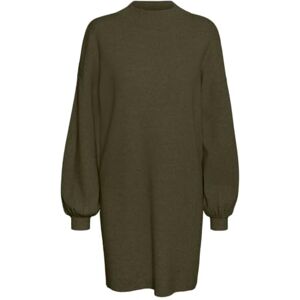 VERO MODA Stickad klänning för kvinnor, VMNANCY kort klänning, Gevär grön, XS VERO MODA Stickad klänning för kvinnor, VMNANCY kort klänning, Gevär grön, XS