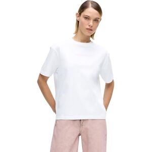 KARL LAGERFELD JEANS , kvinnor, regular kortärmad ram te, normal passform, vit, M KARL LAGERFELD JEANS , kvinnor, regular kortärmad ram te, normal passform, vit, M