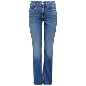 ONLY ONLEVERLY MW Mini Bootcut DNM CRO187NOOS, Mellanblå denim, 27W x 32L ONLY ONLEVERLY MW Mini Bootcut DNM CRO187NOOS, Mellanblå denim, 27W x 32L