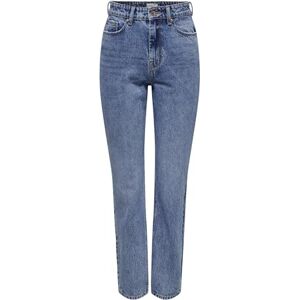 ONLY ONLBILLIE EX HW Straight DNM TAI741 CS, Mellanblå denim, 31W x 32L ONLY ONLBILLIE EX HW Straight DNM TAI741 CS, Mellanblå denim, 31W x 32L