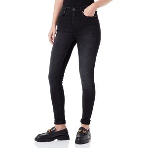 ONLY Onlforever High Skinny DNM EXT jeans, Tvättad svart, 34/S/L ONLY Onlforever High Skinny DNM EXT jeans, Tvättad svart, 34/S/L