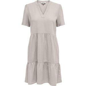 ONLY ONLTIRI-Caro S/S V-hals LIN Dress CC PNT, Pimpsten, XS ONLY ONLTIRI-Caro S/S V-hals LIN Dress CC PNT, Pimpsten, XS