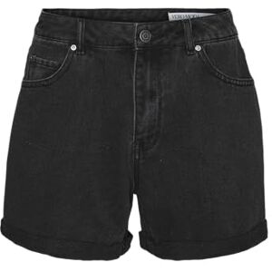 VERO MODA dam Vmzuri Hr lösa shorts mix Noos jeansshorts, Svart denim, S VERO MODA dam Vmzuri Hr lösa shorts mix Noos jeansshorts, Svart denim, S