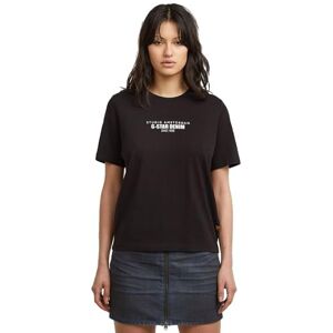 G-STAR HD gr t wmn, Svart (Dk Black D27976-c336-6484), XXL G-STAR HD gr t wmn, Svart (Dk Black D27976-c336-6484), XXL