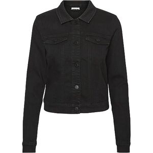NOISY MAY Name It Dam Nmdebra L/S svart tvätt denim jacka noos, Svart (svart svart), XL NOISY MAY Name It Dam Nmdebra L/S svart tvätt denim jacka noos, Svart (svart svart), XL