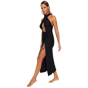 Trendyol Dam figursydd stickad klänning, svart, XL, Svart, XL Trendyol Dam figursydd stickad klänning, svart, XL, Svart, XL