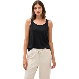 Cecil Damtopp i stickat utseende, svart, XS Cecil Damtopp i stickat utseende, svart, XS