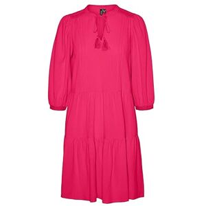 VERO MODA tunika för kvinnor, Raspberry sorbet, XS VERO MODA tunika för kvinnor, Raspberry sorbet, XS