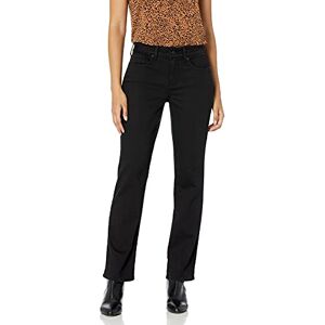 NYDJ Petite Marilyn raka jeans för kvinnor, Svart, 32 petite NYDJ Petite Marilyn raka jeans för kvinnor, Svart, 32 petite