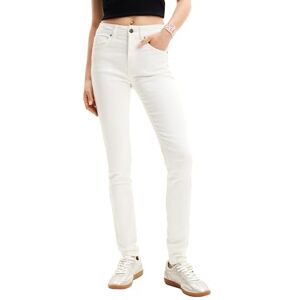Desigual Dam Denim_Miami byxor, Vit, 38 Desigual Dam Denim_Miami byxor, Vit, 38
