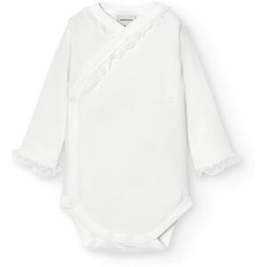 BABIDU 100% bomull spets långärmad korsad babybody för nyfödd och prematura bebis, mjukt och allergivänligt tyg, unisex kläder för nyfödda och flickor BABIDU 100% bomull spets långärmad korsad babybody för nyfödd och prematura bebis, mjukt och allergivänligt tyg, unisex kläder för nyfödda och flickor