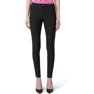 HUE Essential denim leggings för kvinnor fashionabla leggings med bakfickor, Svart, S HUE Essential denim leggings för kvinnor fashionabla leggings med bakfickor, Svart, S