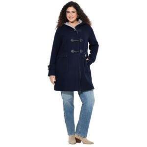 Ulla Popken dam duffelcoat rockar, marinblå, 54-56 Große Größen Ulla Popken dam duffelcoat rockar, marinblå, 54-56 Große Größen