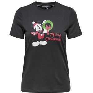ONLY Onlmickey Life Reg S/S toppbox jul JRS, fantom, M ONLY Onlmickey Life Reg S/S toppbox jul JRS, fantom, M