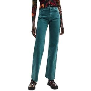 Desigual dam jeans, Grön, 34 SE Desigual dam jeans, Grön, 34 SE