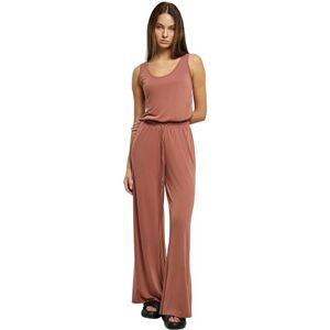 Urban Classics Ladies Long Sleeve Modal Jumpsuit, T-shirt för kvinnor, terrakotta, Terrakotta, 5XL EU Urban Classics Ladies Long Sleeve Modal Jumpsuit, T-shirt för kvinnor, terrakotta, Terrakotta, 5XL EU