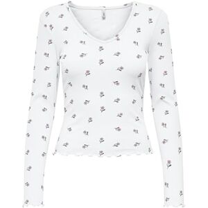 ONLY Onlina L/S V-hals topp JRS, Molndansare, XL ONLY Onlina L/S V-hals topp JRS, Molndansare, XL
