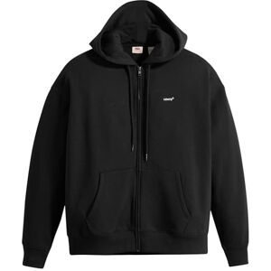 Levi's Everyday huvtröja med dragkedja antracit natt Fle, Kaviar, M Levi's Everyday huvtröja med dragkedja antracit natt Fle, Kaviar, M