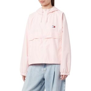 Tommy Jeans Kvinnor TJW ESSENTIAL WINDBREAKER EXT Vindjacka Jacka, Rosa, XL, Rosa (ädelstenar rosa), XL Tommy Jeans Kvinnor TJW ESSENTIAL WINDBREAKER EXT Vindjacka Jacka, Rosa, XL, Rosa (ädelstenar rosa), XL