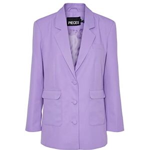 PIECES PCBLAYKE LS blazer, Paisley lila, XS PIECES PCBLAYKE LS blazer, Paisley lila, XS