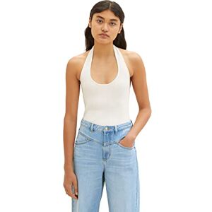 TOM TAILOR Denim Dam 1036514 tröja, 10348-Gardenia vit, L, 10348 – Gardenia vit, L TOM TAILOR Denim Dam 1036514 tröja, 10348-Gardenia vit, L, 10348 – Gardenia vit, L