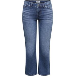 ONLY Onlsage Lw Kickflare DNM DNM Tai, Mellanblå denim, 30W / 32L ONLY Onlsage Lw Kickflare DNM DNM Tai, Mellanblå denim, 30W / 32L