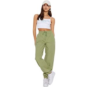 Trendyol Raka joggingbyxor, normal midja, jeans, Mint, 36 Trendyol Raka joggingbyxor, normal midja, jeans, Mint, 36