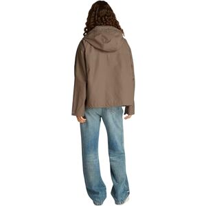 Tommy Hilfiger Dam BOMULL NYLON KORT PARKA WW0WW44421, Brun, 40, Brun (Tundra brun), 66 SE Tommy Hilfiger Dam BOMULL NYLON KORT PARKA WW0WW44421, Brun, 40, Brun (Tundra brun), 66 SE