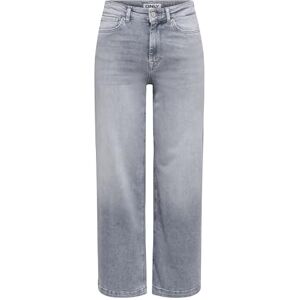 ONLY Onlmadison Blush Hw Cp Wd DNM Rea293Noos, Medium grå denim, S / 34L ONLY Onlmadison Blush Hw Cp Wd DNM Rea293Noos, Medium grå denim, S / 34L