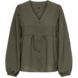 ONLY Onlnova Life Vis L/S Ebba Top, Kalamata, XS ONLY Onlnova Life Vis L/S Ebba Top, Kalamata, XS