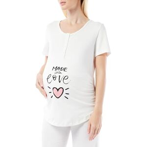 Dagi dam-bomulls-t-shirt, vit, S, Vit, S Dagi dam-bomulls-t-shirt, vit, S, Vit, S