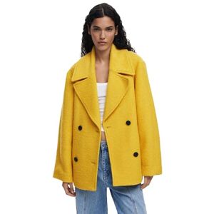 Desigual COAT_SHORTCOLOR, 8006 senap, XS, Gul, XS Desigual COAT_SHORTCOLOR, 8006 senap, XS, Gul, XS