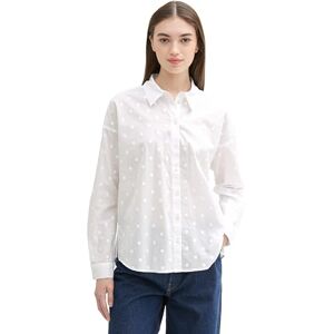 TOM TAILOR Denim damblus, 20000 – vit, XS TOM TAILOR Denim damblus, 20000 – vit, XS