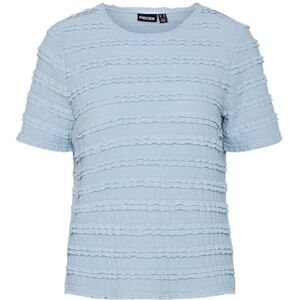 PIECES damer Pcanine Ss O-Neck Top mm T-Shirt, Kashmirblå, S PIECES damer Pcanine Ss O-Neck Top mm T-Shirt, Kashmirblå, S