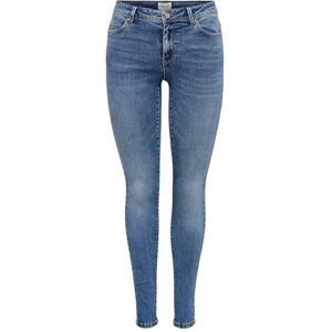 ONLY ONLWAUW MID Skinny DNM BJ370 NOOS, Mellanblå denim, 30 SE/XL ONLY ONLWAUW MID Skinny DNM BJ370 NOOS, Mellanblå denim, 30 SE/XL