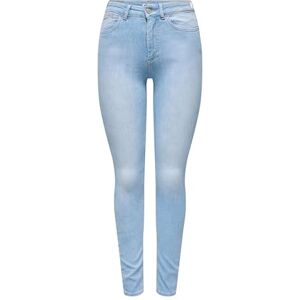 ONLY Onlblush Hw Skinny ANK DNM Rea008 Noos, Ljusblå denim, S / 30L ONLY Onlblush Hw Skinny ANK DNM Rea008 Noos, Ljusblå denim, S / 30L