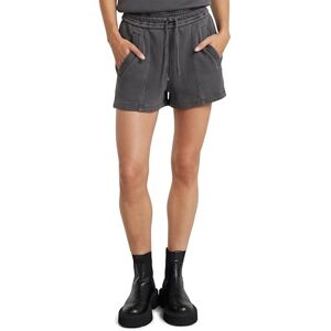 G-STAR Overdyed raw Edge sw shorts wmn, Svart (Dk Black Gd D24571-d575-b564), XS G-STAR Overdyed raw Edge sw shorts wmn, Svart (Dk Black Gd D24571-d575-b564), XS