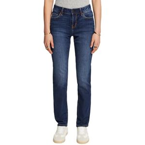 ESPRIT jeans för kvinnor, 901/blå mörk tvätt, 24W x 30L ESPRIT jeans för kvinnor, 901/blå mörk tvätt, 24W x 30L