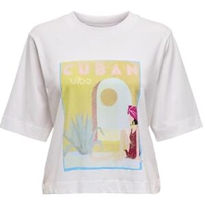 ONLY Onlvega Life S/S Vibe Top Box JRS, Ljus vit, XS ONLY Onlvega Life S/S Vibe Top Box JRS, Ljus vit, XS