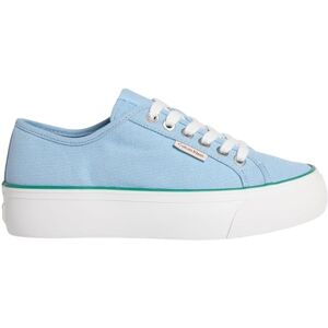 Calvin jeans dam Vulc Flatform CTN logo TAG YW0YW01838 låg topp, blå (cool blå/vild grön), 6,5 UK, Blå cool blå vild grön, 39.5 EU Calvin jeans dam Vulc Flatform CTN logo TAG YW0YW01838 låg topp, blå (cool blå/vild grön), 6,5 UK, Blå cool blå vild grön, 39.5 EU