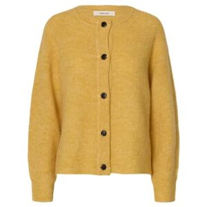 SELECTED WOMEN SELECTED Kvinnor Slflulu Ls stickade kort cardigan Noos, ockra, L SELECTED WOMEN SELECTED Kvinnor Slflulu Ls stickade kort cardigan Noos, ockra, L