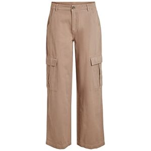 Vila Female Straight Fit Jeans Mid-Rise, Savannah Tan, 42 SE Vila Female Straight Fit Jeans Mid-Rise, Savannah Tan, 42 SE