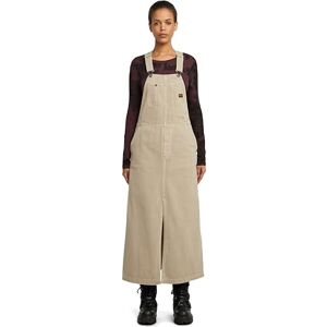 G-STAR 8721136008785 Dungaree klänning sl wmn, Beige (Dk Brick Gd D26965-e078-d848), XL G-STAR 8721136008785 Dungaree klänning sl wmn, Beige (Dk Brick Gd D26965-e078-d848), XL