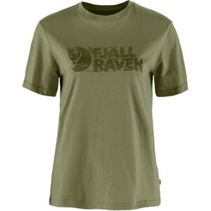 Fjällräven FJALLRAVEN 14600165-620 Lush Logo T-shirt W T-shirt dam grön storlek S, Grön, S Fjällräven FJALLRAVEN 14600165-620 Lush Logo T-shirt W T-shirt dam grön storlek S, Grön, S